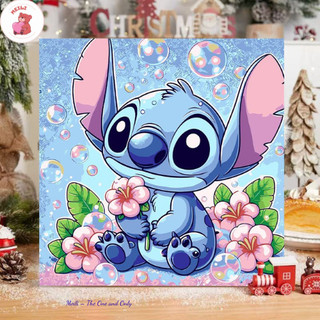 ( TẶNG SET 10 KHẨU TRANG) Tranh Số Hoá Tulip Gần Sun Hoạt Hình Tranh Tô Màu 20x20cm dễ thương đầy đủ cọ, màu, căng khung