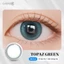 Kính áp tròng khoá ẩm 8H 1 Tháng Màu Xanh Lam Ngọc CARASE, Lens cận TOPAZ GREEN