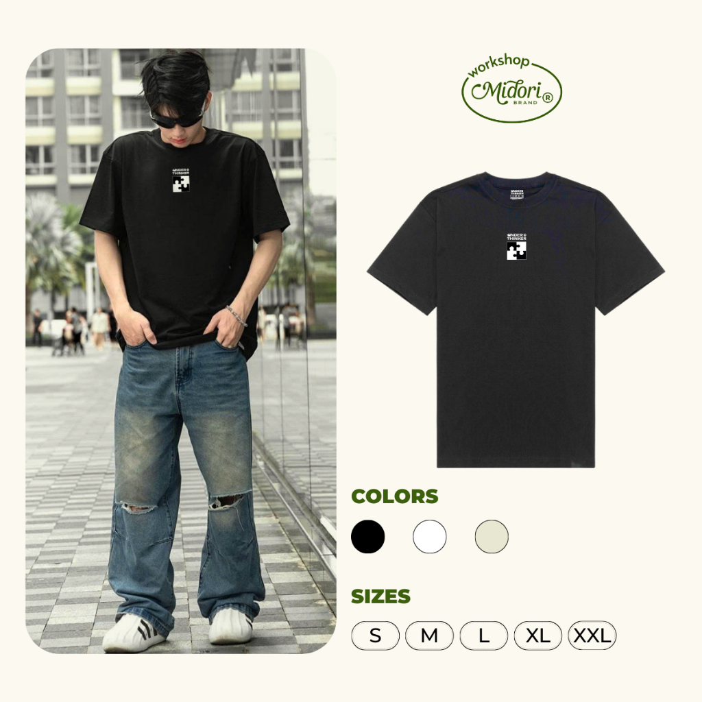 Áo Thun Form Rộng FULLFILL Đơn Giản Phông Nam Nữ Unisex Chất Liệu Cotton Local Brand | MI MIDORI