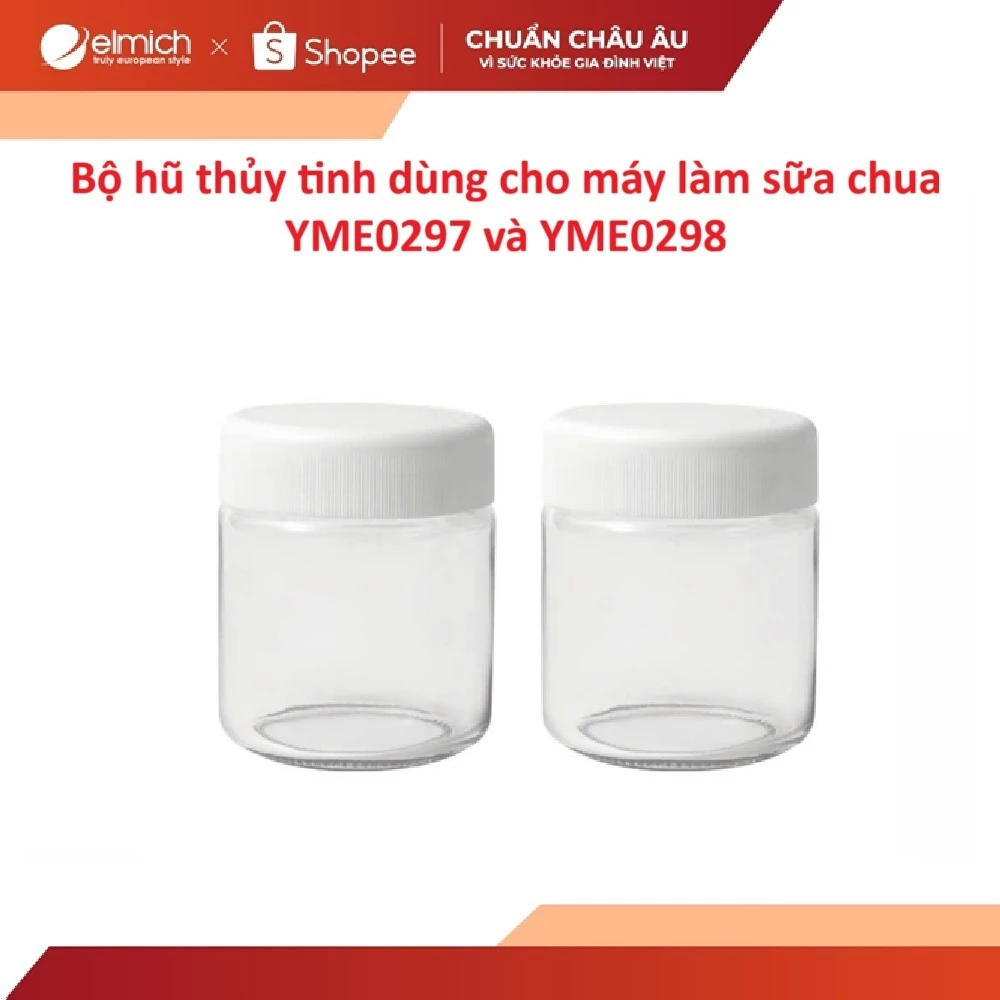 Bộ hũ thủy tinh Elmich