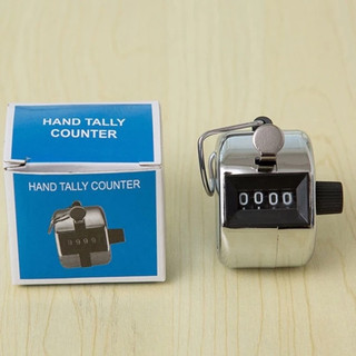 MÁY BẤM SỐ CƠ HỌC CÂM TAY ĐẾM SỐ LƯỢNG NHỎ GỌN, KHÔNG CẦN PIN