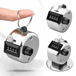MÁY BẤM SỐ CƠ HỌC CÂM TAY ĐẾM SỐ LƯỢNG NHỎ GỌN, KHÔNG CẦN PIN