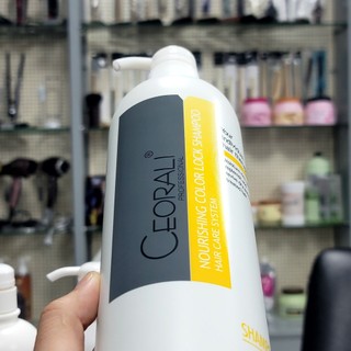 Ceorali - Dầu gội Giữ Màu dưỡng tóc nhuộm tươi sắc, bền màu và mềm mại tự nhiên 1000ml