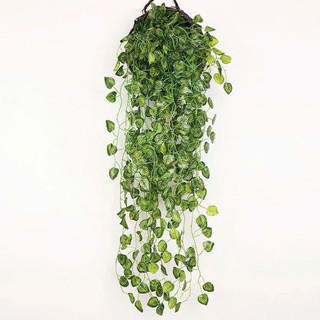 Bụi rủ lá 9 nhánh các loại dài 90cm - Cây lá giả decor