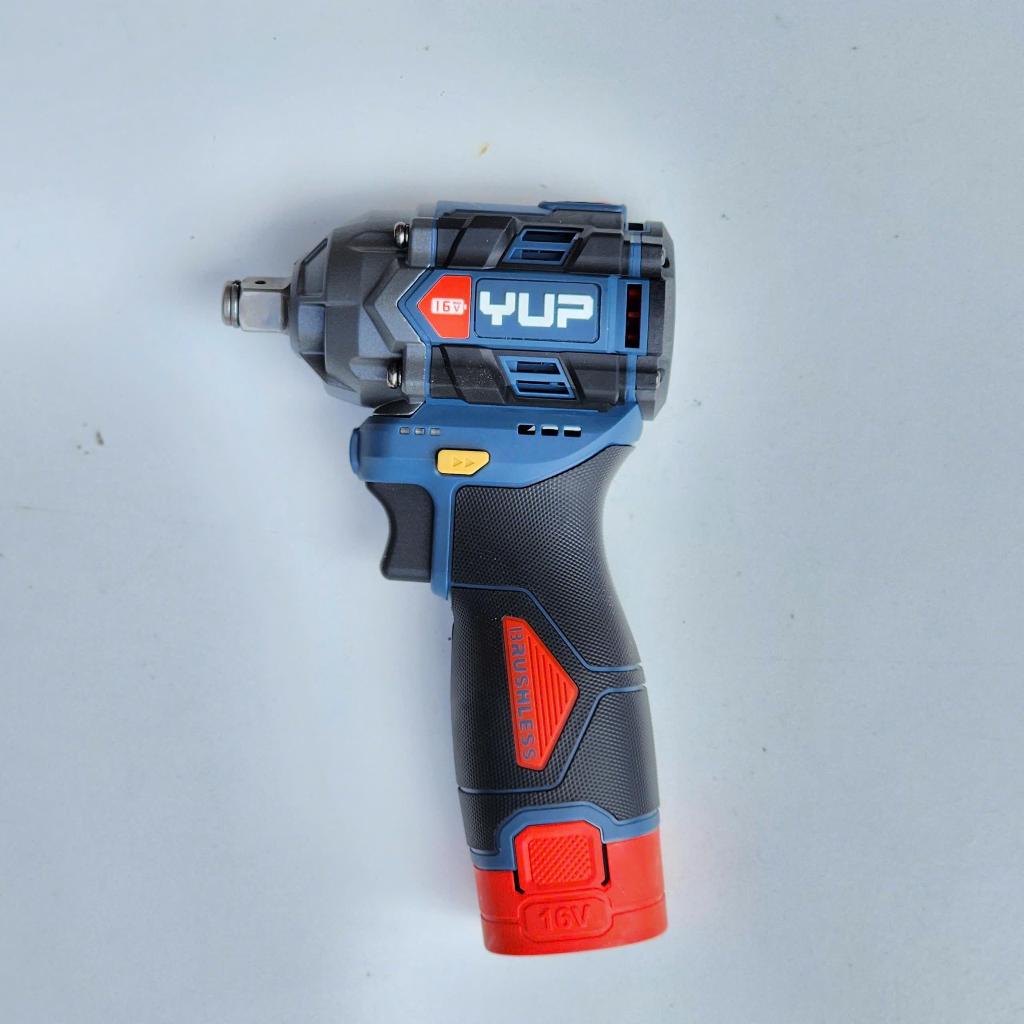 Máy Bulong pin 16V YUPAI/YUP YP16-W280A, 3 CẤP CHỈNH TỐC- NHỎ GỌN - TIỆN LỢI- ĐỘNG CƠ KHÔNG CHỔI THAN-LÕI ĐỒNG