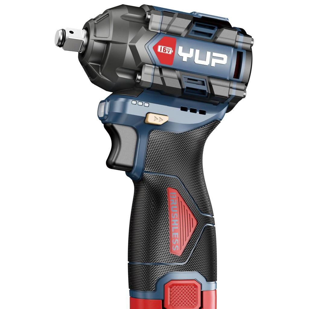 Máy Bulong pin 16V YUPAI/YUP YP16-W280A, 3 CẤP CHỈNH TỐC- NHỎ GỌN - TIỆN LỢI- ĐỘNG CƠ KHÔNG CHỔI THAN-LÕI ĐỒNG