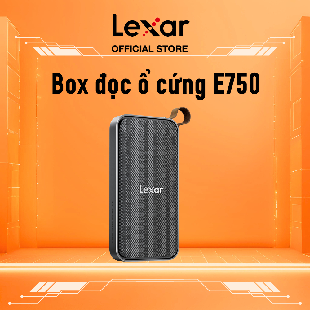 Box SSD Lexar E750 Hỗ Trợ Ổ Cứng M2 NVMe USB C Tốc Độ 40Gbps Cho Máy ...