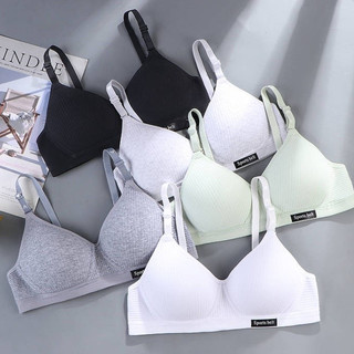 Áo ngực nữ không gọng mút mỏng thấm hút Đồ lót nữ áo ngực chất cotton mềm mại co dãn mặc êm nhẹ A554