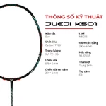 Vợt Cầu Lông 6U KUNO JueJi K501 Full Carbon Cao Cấp, Lối Chơi Phản Tạt - Phòng Thủ, Trọng Lượng 6U Trợ Lực Tốt, Dễ Chơi — ảnh 2