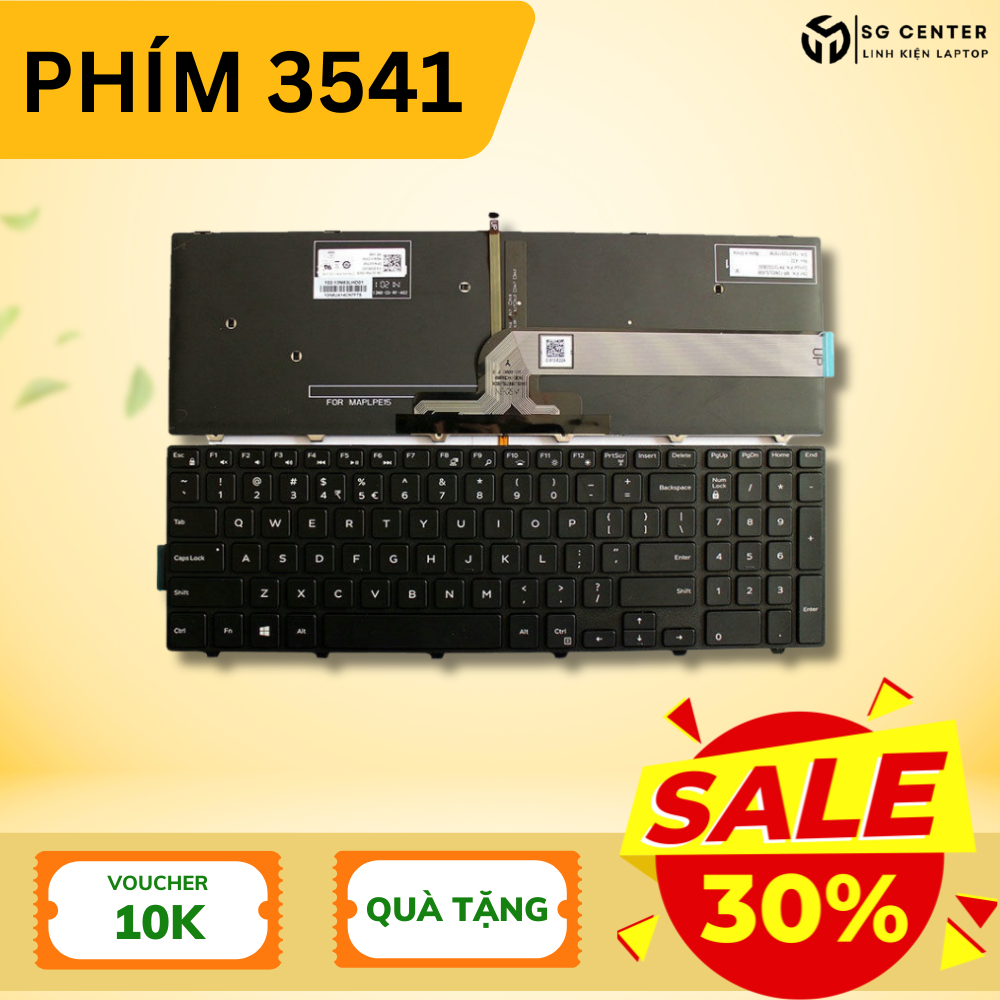 Bàn Phím Laptop Dell Inspiron 3541 3558 5559 5758, Vostro 3568 ...