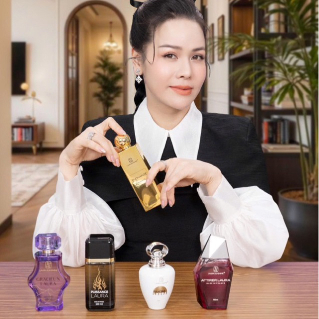 Nước Hoa Nhật Kim Anh No 10 - Chai 100ml Quyến Rũ Cuốn Hút Laura Paris Nam Nữ