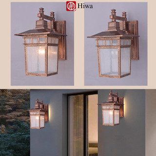 Đèn Tường Chùa Hợp Kim Lắp Ngoài Trời HIWA, Đèn Tường Trang Trí Ngoại Thất Mẫu Mới Nhất 2025