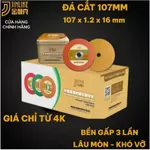 [Giá Sỉ Nhà Máy] Đá Cắt JINLIKE 107mm Nội Địa Trung – Cắt Sắt, Thép, Inox Siêu Bền, Ít Hao – Hàng Chính Hãng — ảnh 1