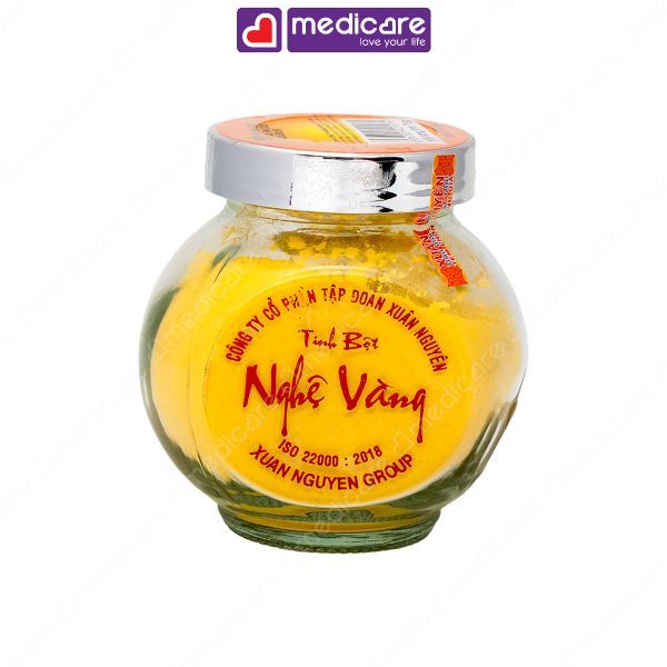 Tinh bột nghệ vàng XUÂN NGUYÊN hỗ trợ dạ dày lọ 75g
