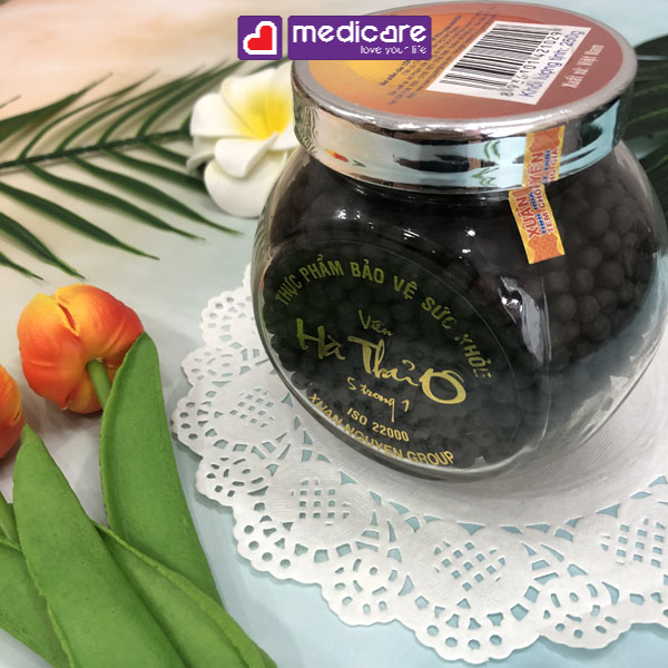 Viên hà thủ ô XUÂN NGUYÊN hỗ trợ làm đẹp tóc lọ 120g