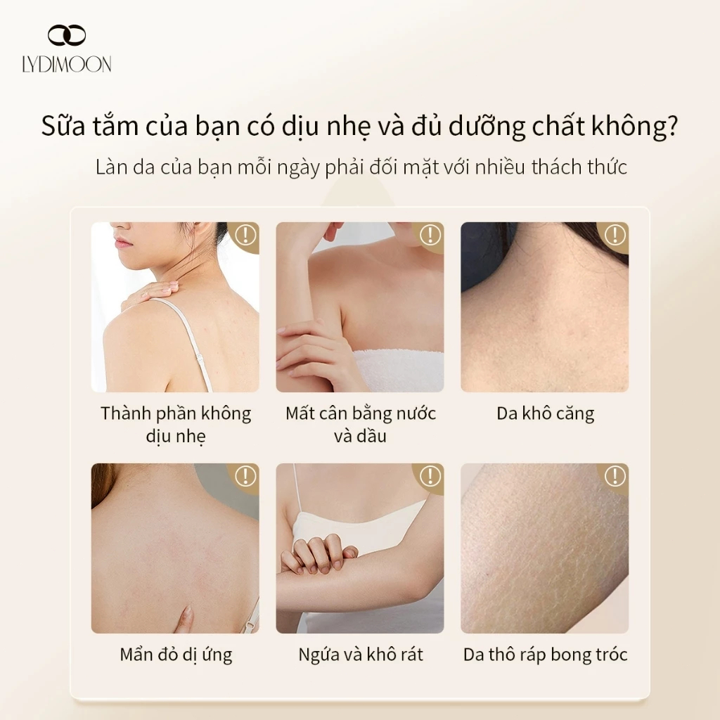 Cốc Tiêu Chuẩn - Sữa tắm dưỡng trắng Lydimoon