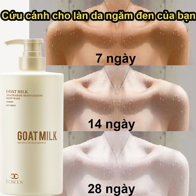 Sữa tắm dưỡng da Lydimoon - Hình ảnh thực tế
