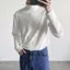 Áo giữ nhiệt Nam FABUMAN CỔ 3 phân chất cotton co giãn 4 chiều màu đen trắng BIGSIZE