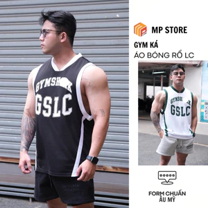 Áo Tank Top Gym Nam LC Form Rộng Thể Thao Chạy Bộ Tập Gym Vải Thoáng Local Brand 2025