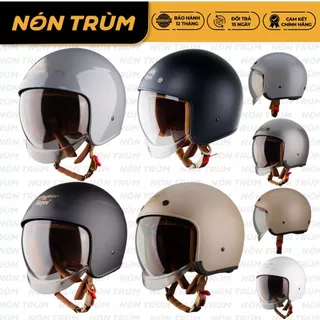 Mũ Bảo Hiểm 3/4 Royal M139 & Royce XH26 Kính Âm, Hàng Chính Hãng Đi Xe Máy, Bảo Hành 12 Tháng
