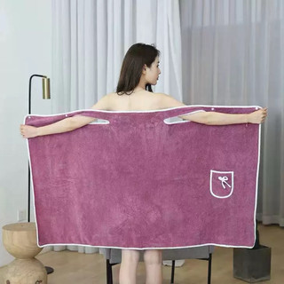 Khăn tắm choàng nữ đa năng Vải bông mềm mịn, thấm hút nước nhanh, an toàn cho da.