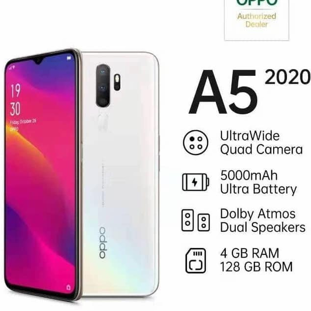 Điện thoại OPPO A5 (2020) 4G/128GB Zin Đẹp - Pin 5000mAh