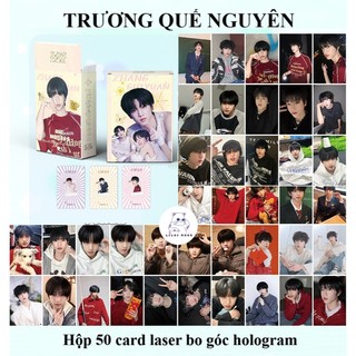 [hàng sẵn] Trương Quế Nguyên - TF Gia tộc F4 | Hộp thẻ card laser 50 tấm F4 F3 2026 Lomo lomocard card laser bo góc