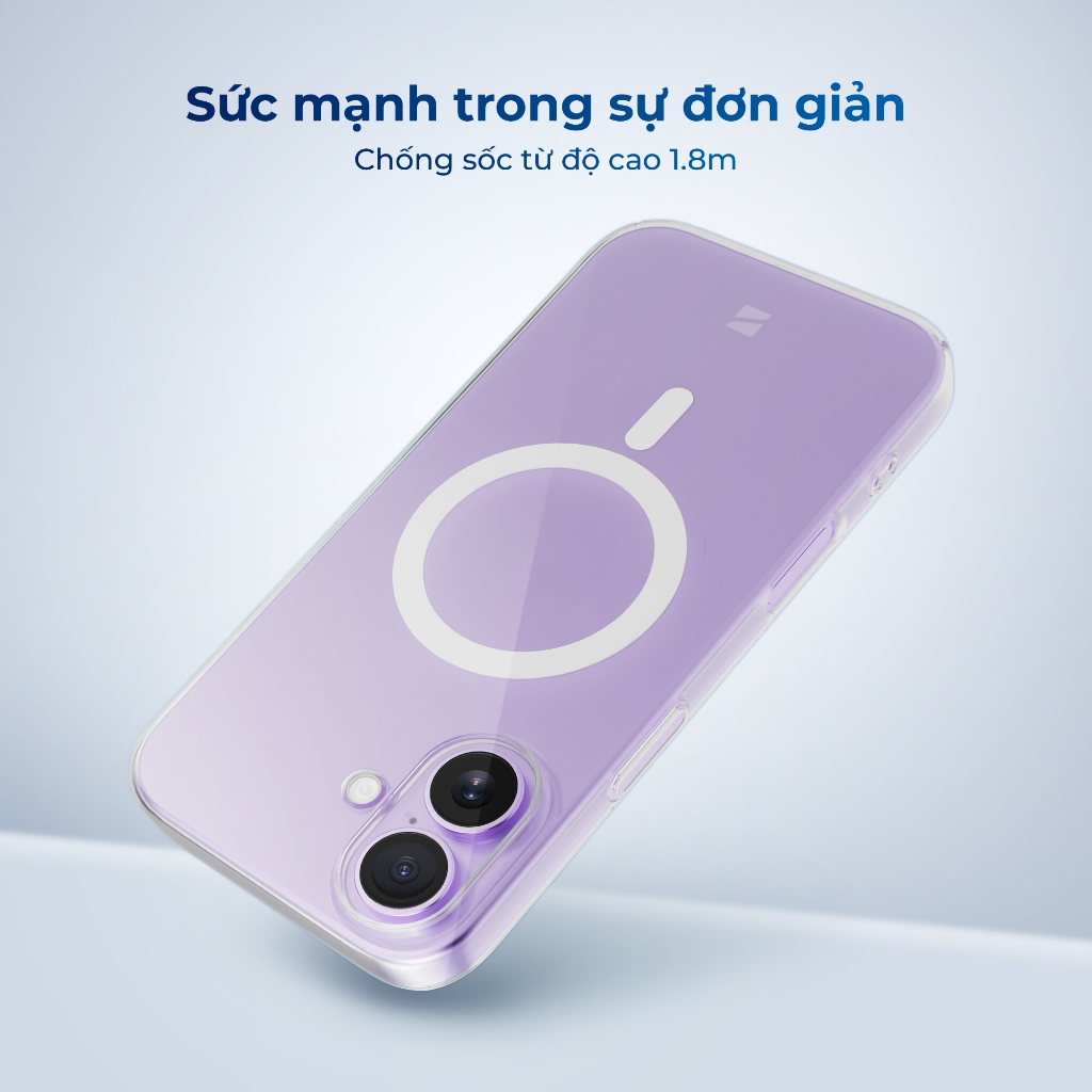 Ốp lưng CLASSIC iPhone 17 & iPhone Air SLIMCASE - Không ố vàng, siêu mỏng, hỗ trợ sạc không dây