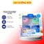 Set 4 Hũ mặt nạ môi HANBOLI 7gram [Chính Hãng] dưỡng ẩm chống nếp nhăn giúp môi mềm mịn căng bóng