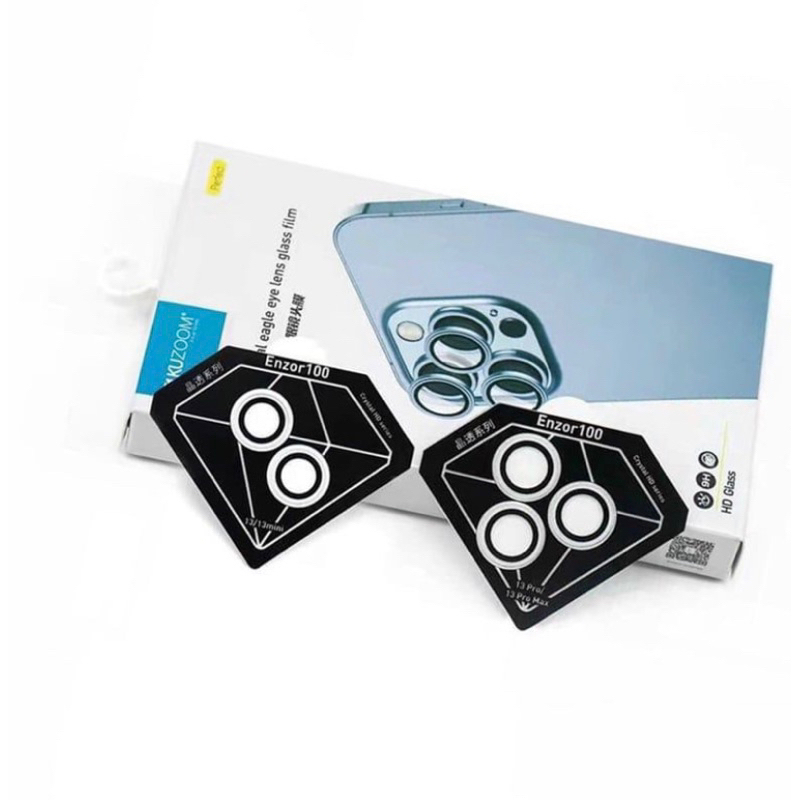 Dán bảo vệ camera Kuzoom trong suốt IPhone 17Promax 17Pro 17Air 17 16 15 14 13 12Promax Pro Plus