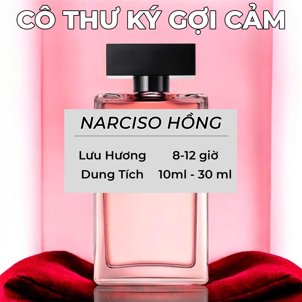 Nước Hoa Narciso Hồng – Nước Hoa Nữ Cao Cấp Chính Hãng HNS – Hương Thơm Sexy Sắc Xảo