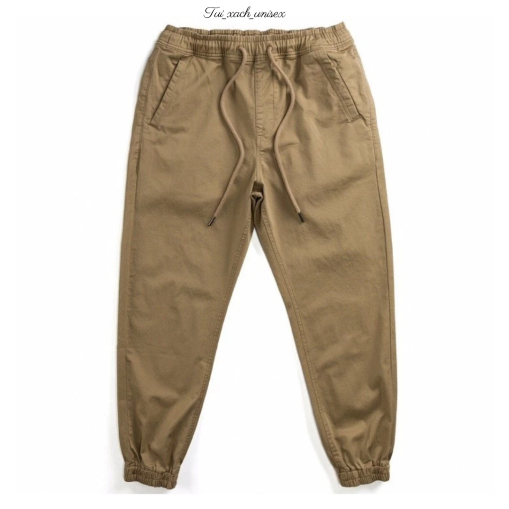 Quần JOGGER NAM NỮ khóa zip và bo gấu lưng thun HÌNH THỂ THAO CHẤT THUN XỊN BAO ĐẸP S1