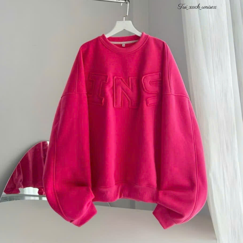 Áo Khoác Hello Kitty nữ local brand Trắng form rộng mùa đông áo dài tay sweater chữ nỗi INS SSL