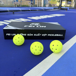 Bóng Pickleball Feilin Thi Đấu – Chuẩn 40 Lỗ, 74mm – Siêu Bền, Bay ổn định