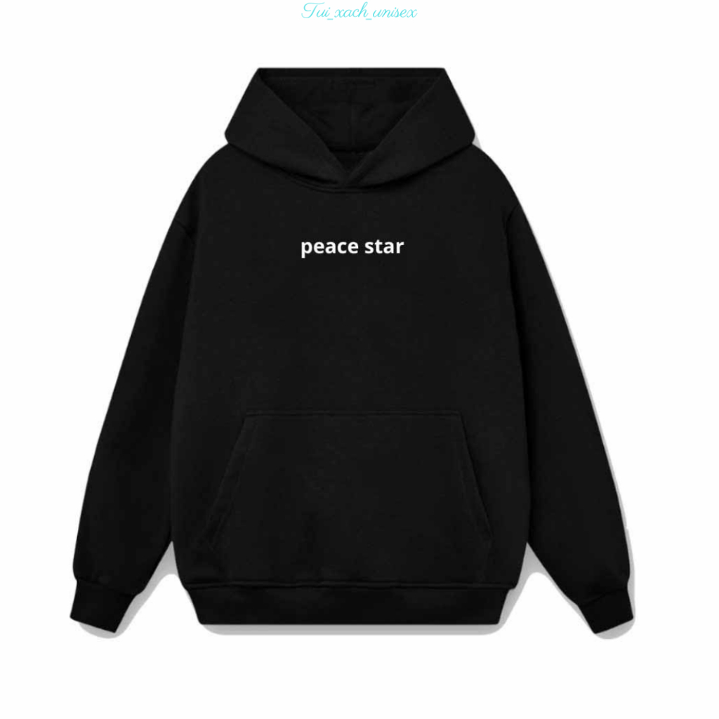 Áo khoác hoodie zip nam nữ 2 túi in chữ TEACH PEACE form rộng jacket unisex có khóa kéo vải nỉ bông dày mịn C1