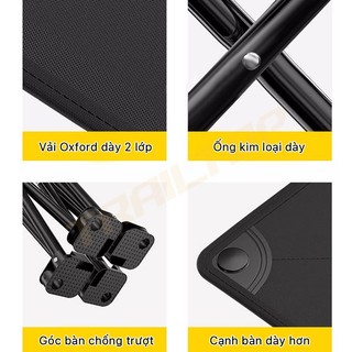 【COD】Trailtop Ghế Gấp Gọn Camping Ghế nhỏ ngoài trời Dã Ngoại Du Lịch Chịu Tải 120kg Vải Oxford 600D