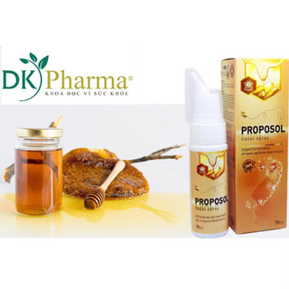 Dung dịch xịt mũi keo ong DKPHARMA PROPOSOL chai 70ml