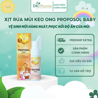 Dung dịch xịt mũi keo ong DKPHARMA PROPOSOL chai 70ml