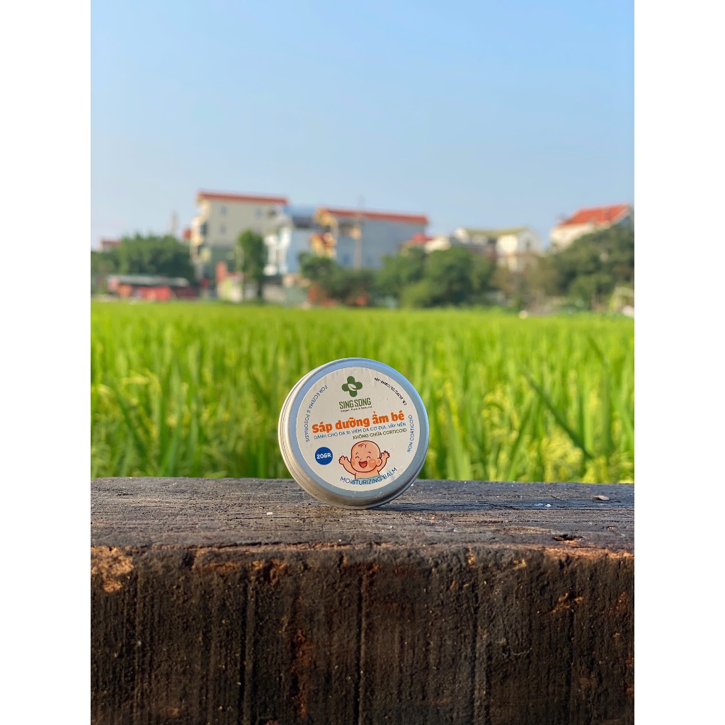 Sáp Dưỡng Ẩm Singsong, 100% không Corticoid, hỗ trợ Viêm Da Cơ Địa, Vảy Nến, Eczema, Lang Ben - 20gr