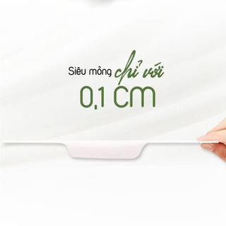 băng vệ sinh ban ngày có cánh Yeonchi Organic 245mm siêu mỏng 0.1cm công nghệ Hàn Quốc