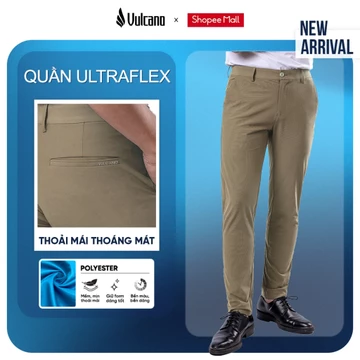 Quần kaki nam SlimFit – Vulcano 5003A, Quần nam công sở & thể thao, Quần tây nam co giãn 4 chiều, thoáng khí