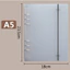 Sổ còng A4 B5 A5 A6 -Sổ càng sắt thay được giấy đủ kích thước-mới