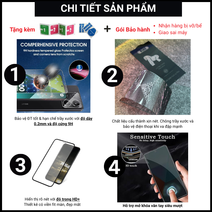 Cường lực Samsung S21, S21+ S22, S22+ S23, S23+ S24 S24+ S25 S25+ S22plus S24ultra S25ultra có hỗ trợ mở khóa vân tay