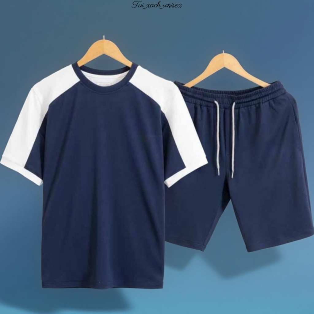 Bộ Quần Áo Mặc Nhà Thể Thao Nam Mùa Hè Phong Cách Cao Cấp MRO - unisex L1