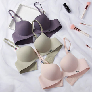 Áo ngực nữ không gọng đúc su đệm vừa ôm nâng ngực sexy - Áo lót nữ dây đeo vai co dãn thoải mái A560