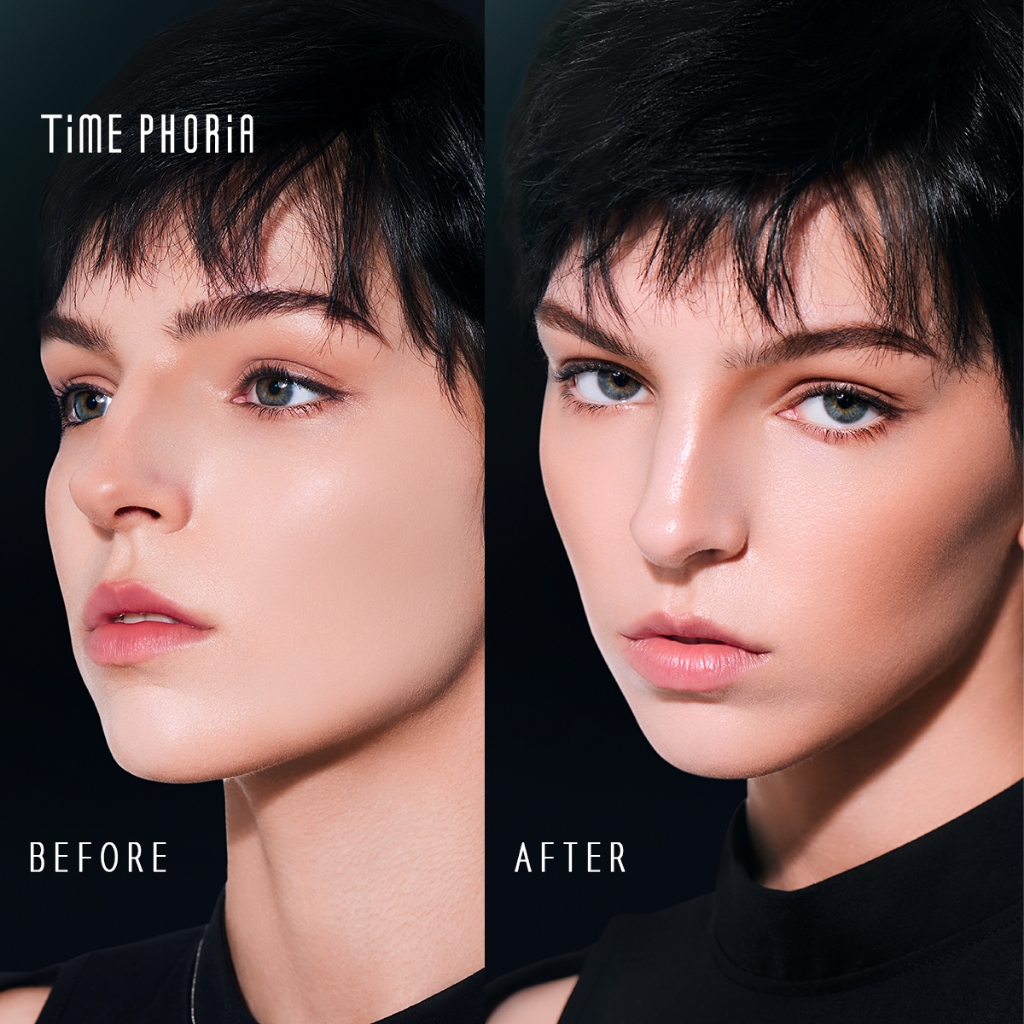 Bút tạo khối Time Phoria Contour 2in1 hiệu ứng 3D thon gọn mặt chuẩn màu lâu trôi trang điểm tự nhiên