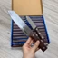 Dao thái thức ăn chất liệu thép không gỉ, chuôi dao làm từ gỗ - tiện dụng, siêu bền