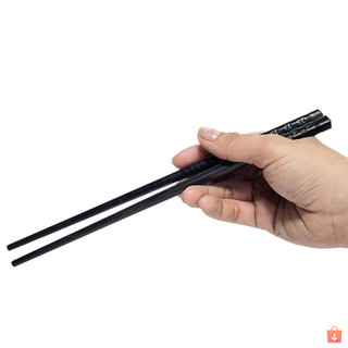 Combo 5 vỉ đũa nhựa Việt Nhật màu đen chịu nhiệt chống trơn trượt ms: 2858