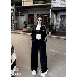 Sét 3 chi tiết áo 2 dây +áo khoác+quần dài năng động,cá tính 💯💝đi CHƠI, đi LÀM ,đi du lịch sang chảnh, xinh XINH đẹp
