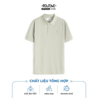 Áo Polo Nam Tay Ngắn Logo Silicon Form Fitted - Routine 10S25POL007